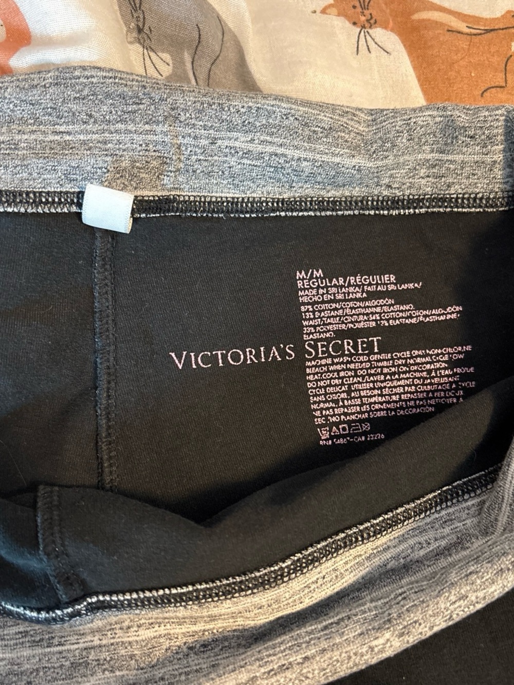 victoria’s secret angel foldover flare leggings - Picture 3 of 5